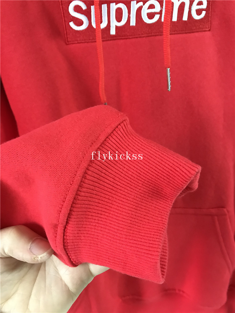 Red Supreme Hoodie